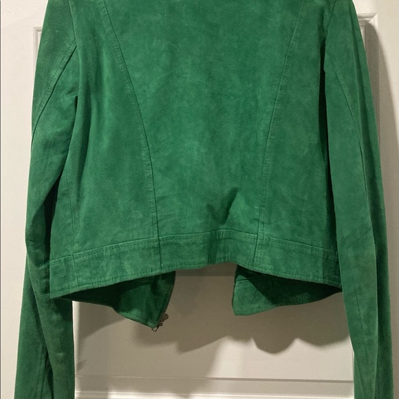 Suede moto jacket - Picture 3 of 5